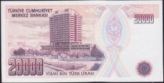 7.Emisyon 1.Tertip 20000 Lira E44 569688 Çilaltı Çil