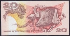 Papua New Guinea 20 Kına 1989 Çil Pick10d