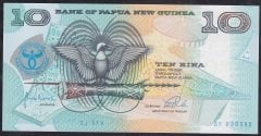 Papua New Guinea 10 Kına 1998 Çil - Hatıra Pick17