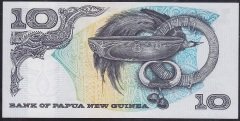 Papua New Guinea 10 Kına 1985 Çil Pick7