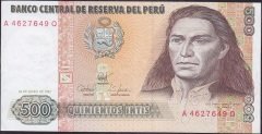 Peru 500 İntis 1987 Ççt Çilaltı