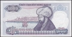 7.Emisyon 1.Tertip 1000 Lira E04 789961 Ççt Çilaltı