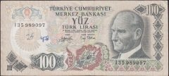 6.Emisyon 2.Tertip 100 Lira I35 989097 Çok Temiz