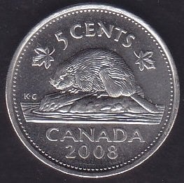 Kanada 5 Cent 2008