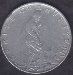 1963 Yılı 2.5 Lira (Düz)