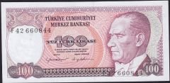 7.Emisyon 2.Tertip 100 Lira F42 660844 Çilaltı Çil