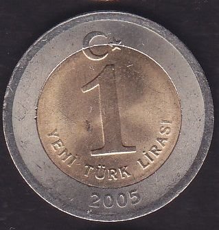 2005 Yılı 1 Lira