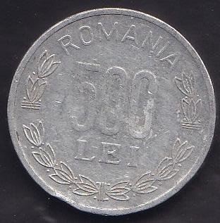 ROMANYA 500 LEİ 1999 TEMİZ