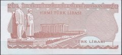 6.Emisyon 4.Tertip 20 Lira I43 265729 Çilaltı