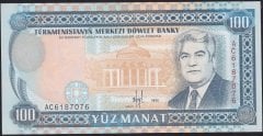 Türkmenistan 100 Manat 1995 Çil Pick 6b