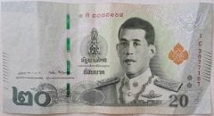 Tayland 20 Baht 2018 Çok Temiz +