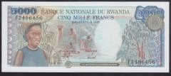 Rwanda 5000 Frank 1988 ÇİL Pick 22