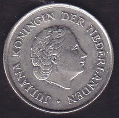 Hollanda 25 Cent 1970