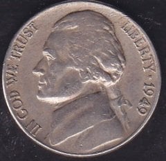 Amerika 5 Cent 1949