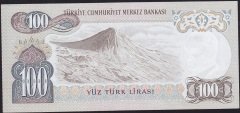 6.Emisyon 2.Tertip 100 Lira H47 282468 Çil