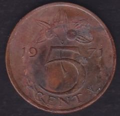 Hollanda 5 Cent 1971