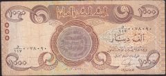 Irak 1000 Dinar 2013 Temiz