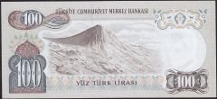 6.Emisyon 3.Tertip 100 Lira J35 217997 Çilaltı Çil