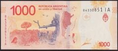 Arjantin 1000 Pesos 2017 Çil