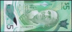 Barbados 5 Dolar 2022 Çil Polimer ( 777 )