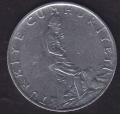 1972 Yılı 2.5 Lira Ters