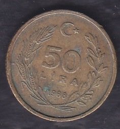 1988 Yılı 50 Lira