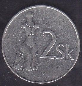 Slovakya 2 Korun 1993