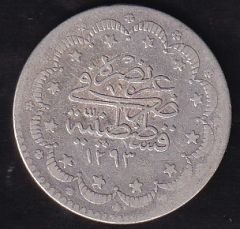 1293 / 13 Abdulhamid 5 Kuruş Gümüş