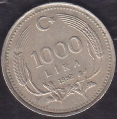 1992 Yılı 1000 Lira