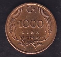 1996 Yılı 1000 Lira