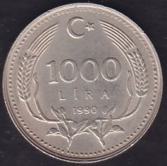 1990 Yılı 1000 Lira