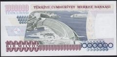 7.Emisyon 2.Tertip 1 000 000 Lira M81 002299 Çil