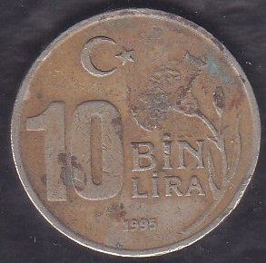 1995 Yılı 10000 Lira