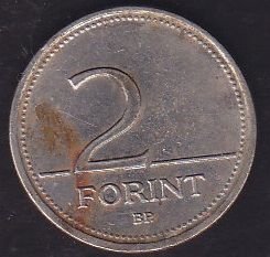 Macaristan 2 Forint 1995