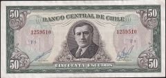 Şili 50 Escudos 1962 - 1975 Çilaltı