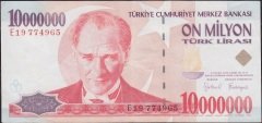 7.Emisyon 10 000 000 Lira E19 774965 Çok Çok Temiz