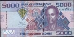 Sierra Leone 5000 Leones 2021 Çil