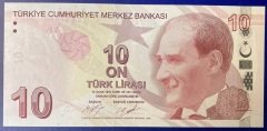 9.Emisyon 3.Tertip 10 Lira C083 912 912 Çilaltı Çil Tekrarlayan Numara