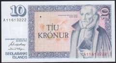 İzlanda 10 Kronur 1961 Çil Pick 48a ( 11613222 )