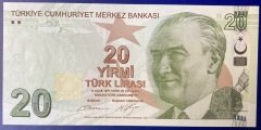 9.Emisyon 2.Tertip 20 Lira B892 382282 Çil