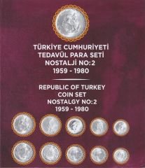 Türkiye Cumhuriyeti Nostalji Para Seti Seri 2