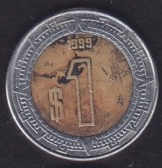 Meksika 1 Peso 1999