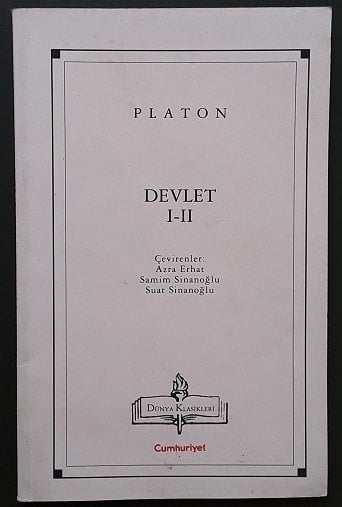 PLATON DEVLET 1-2 - CUMHURİYE 1998