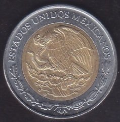 Meksika 1 Peso 2010