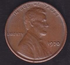 Amerika 1 Cent 1970