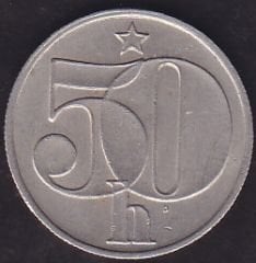 Çekoslovakya 50 Heller 1984