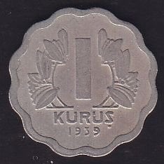 1939 Yılı 1 Kuruş