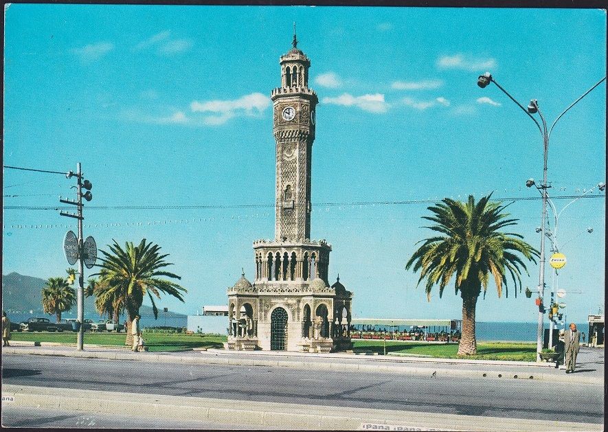 Eski Kartpostal İzmir
