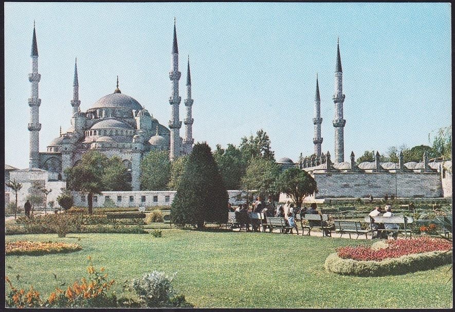 Eski Kartpostal Sultanahmet
