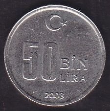 2003 Yılı 50 Bin Lira